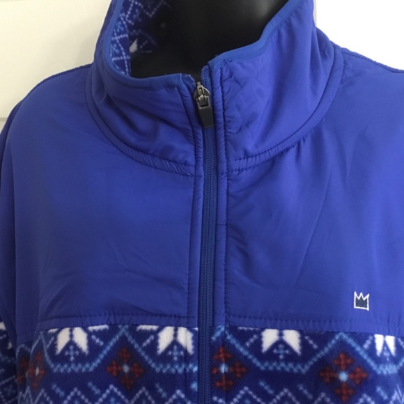 Ski Season Fleece/Nylon Pullover - Picture 7 of 10